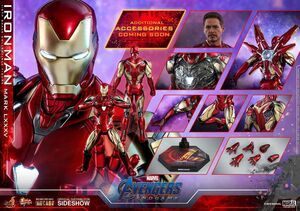 LOS VENGADORES ENDGAME FIGURA 1/16 32 CM IRON MAN MARK LXXXV MMS DIECAST   