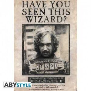 POSTER HARRY POTTER SE BUSCA SIRIUS BLACK 98 X 68 CM                       