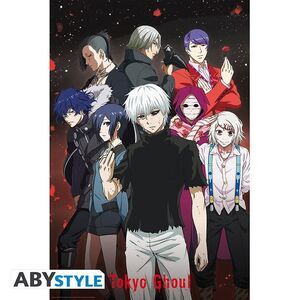 Portada de TOKYO GHOUL POSTER GROUP 91.5 X 61