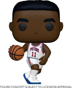 NBA LEGENDS POP! SPORTS VINYL FIGURA ISIAH THOMAS (PISTONS HOME) 9 CM