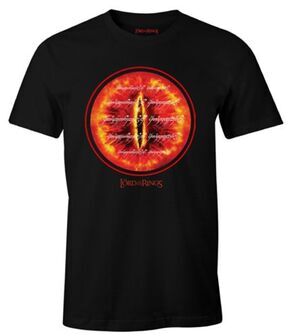 EL SE�OR DE LOS ANILLOS CAMISETA NEGRA EYE S