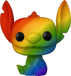 LILO & STITCH POP! PRIDE VINYL FIGURA STITCH (RNBW) 9 CM