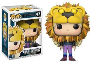 HARRY POTTER FIGURA 9 CM LUNA LOVEGOOD (WITH LION HEAD) VINYL POP          