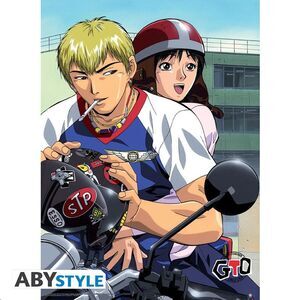 POSTER GTO ONIZUKA BIKE 52 X 38