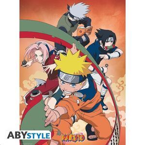 POSTER NARUTO TEAM 7 52 X 38