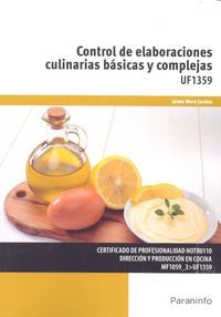 Control De Elaboraciones Culinarias Basicas Y Complejas