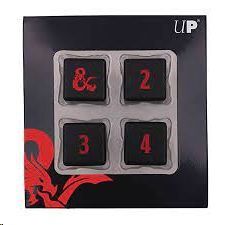 HEAVY METAL D6 4X DADOS SET DUNGEONS AND DRAGONS - ULTRA PRO