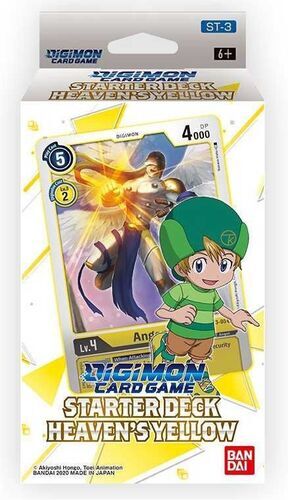 DIGIMON CARD GAME STARTER DECK 3 HEAVEN'S YELLOW                           