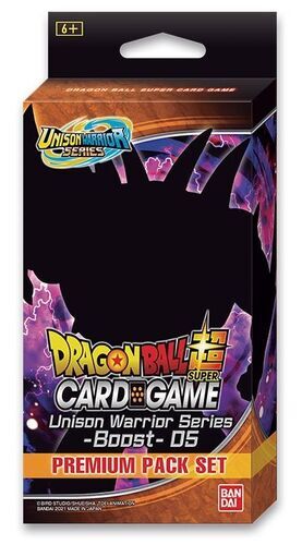 DRAGON BALL TCG PREMIUM PACK SET 05 UNISON WARRIOR SERIES 05