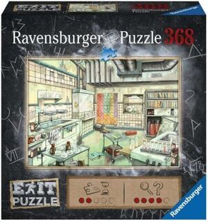 Portada de ESCAPE ROOM PUZZLE 368 PIEZAS LABORATORIO ALQUIMISTA