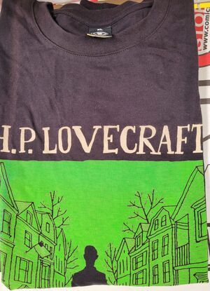 SALDO - CAMISETA VISIT ARKHAM H.P LOVECRAFT COLLECTION T-XL