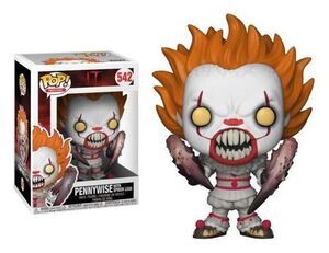 SALDO - IT FIGURA 9 CM PENNYWISE WITH SPIDER LEGS VINYL POP! FUNKO 542             