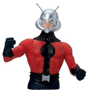 SALDO - ANT-MAN EL HOMBRE HORMIGA HUCHA BUSTO 20 CM MARVEL