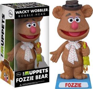 SALDO - FOZZIE BEAR CABEZON 18 CM WACKY WOBBLER THE MUPPETS                        