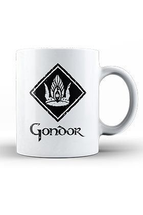 EL SE�OR DE LOS ANILLOS TAZA CERAMICA GONDOR