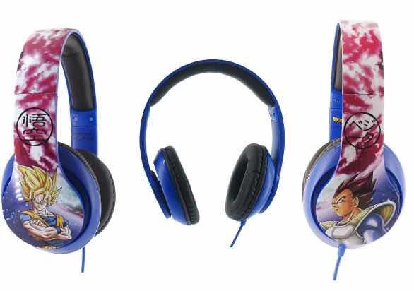 GOKU & VEGETA ESPACIO AURICULARES DRAGON BALL Z