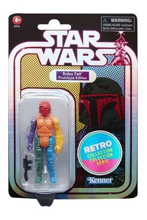 BOBA FETT PROTOTYPE EDITION FIGURA 10 CM STAR WARS RETRO