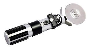 SALDO - STAR WARS CORTADOR DE PIZZA CON SONIDO DARTH VADER LIGHTSABER              