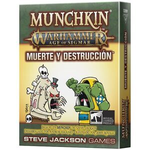 MUNCHKIN WARHAMMER AGE OF SIGMAR MUERTE Y DESTRUCCIN