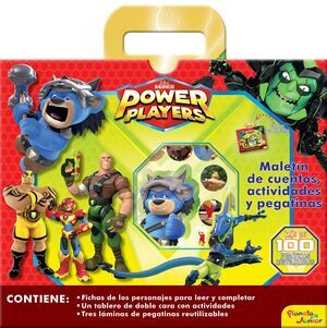 POWER PLAYERS. MALETN DE CUENTOS; ACTIVIDADES Y PEGATINAS