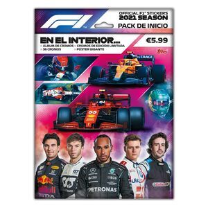 F1 CROMOS 2021 SEASONS PACK DE INICIO