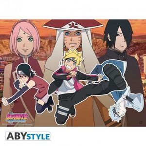POSTER BORUTO NUEVO EQUIPO 52X38