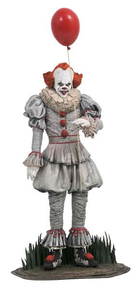 PENNYWISE DIORAMA PVC 25 CM IT GALLERY CHAPTER 2