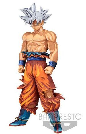 DRAGON BALL SUPER ESTATUA PVC GRANDISTA SON GOKU MANGA DIMENSIONS 28 CM