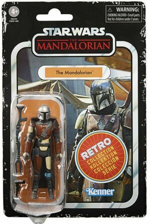 STAR WARS THE MANDALORIAN FIGURA PVC THE MANDALORIAN RETRO