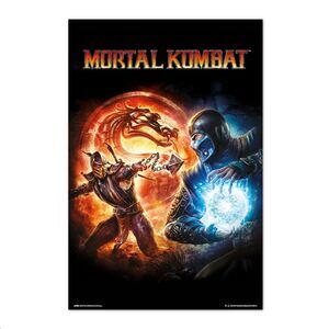 POSTER MORTAL KOMBAT 9 VIDEOJUEGO 61 X 91 CM