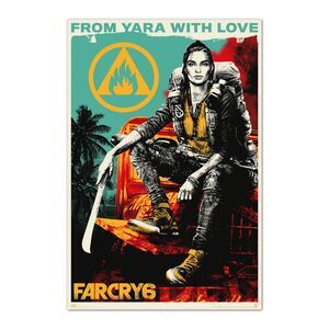 POSTER FARCRY6 FROM YARA WITH LOVE 61 X 91 CM