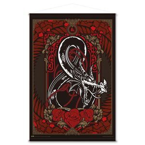 DUNGEONS & DRAGONS BANDEROLA DRAGON AMPERSAND