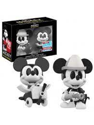 SALDO - MICKEY MOUSE SET 2 FIG 9CM POP MICKEY 90 ANIVERSARIO (EXCLUSIVO)