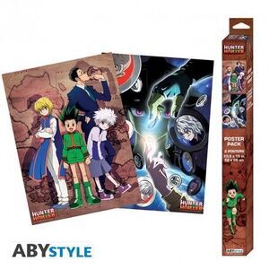 HUNTER X HUNTER SET 2 POSTER DE CHIBI - GRUPOS (52X38)