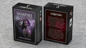 VAMPIRE THE ETERNAL STRUGGLE 5TH ED. MAZO PRECONSTRUIDO MALKAVIAN - CASTELLANO