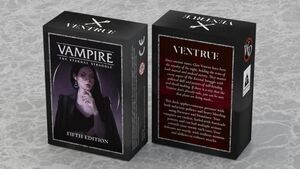 VAMPIRE THE ETERNAL STRUGGLE 5TH ED. MAZO PRECONSTRUIDO VENTRUE - CASTELLANO