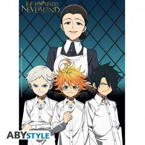 PÓSTER THE PROMISED NEVERLAND MOM & ORPHANS (52X38)