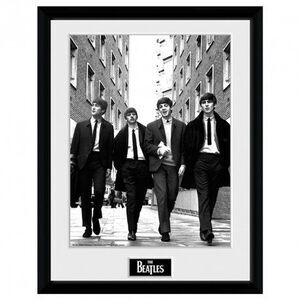 P�STER ENMARCADO THE BEATLES IN LONDON PORTRAIT