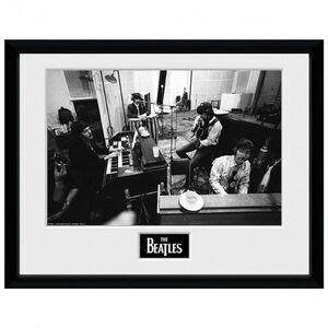 P�STER ENMARCADO THE BEATLES STUDIO