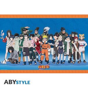 POSTER NARUTO NINJAS DE KONOHA 91 X 61 CM