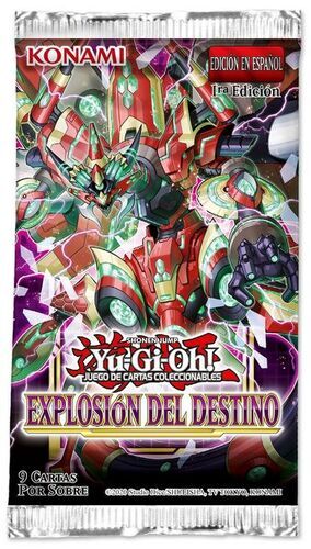YU-GI-OH: EXPLOSIÓN DEL DESTINO SOBRE