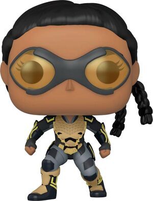 BLACK LIGHTNING FIGURA POP! HEROES VINYL THUNDER 9 CM