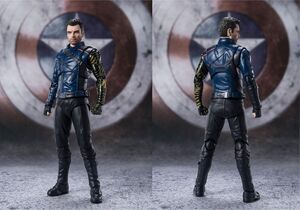 FALCON Y EL SOLDADO DE INVIERNO FIGURA 15CM BUCKY BARNES S.H. FIGUARTS