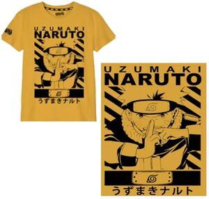 NARUTO CAMISETA NI�O NARANJA NARUTO USUMAKI - 12