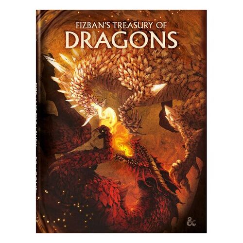 D&D RPG Adventure Fizban's Treasury of Dragons (Alternate Cover) Inglés