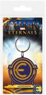 ETERNALS LLAVERO DE GOMA LOGO