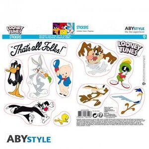 LOONEY TUNES PEGATINAS 16X11 CM 2 HOJAS