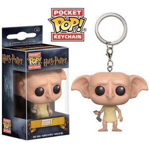 Portada de HARRY POTTER LLAVERO 4 CM DOBBY POCKET POP                                 