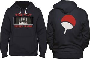 NARUTO SUDADERA AZUL SASUKE UCHIWA L