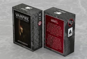 VAMPIRE THE ETERNAL STRUGGLE 5TH ED. MAZO PRECONSTRUIDO GANGREL - INGLS